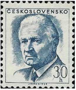 Ludvik Svoboda commemorative stamp